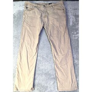 Adriano Goldschmied Jeans Men's 37X28 (Tag 36X32) Brown Everett Slim Straight AG